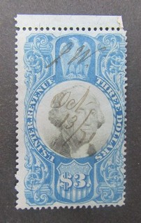 nystamps US Revenue Stamp # R125 Used S11x3196