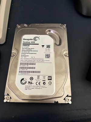 Seagate Barracuda 2TB 3.5'' SATA III Internal Hard Drive (ST2000DM001) lightly us