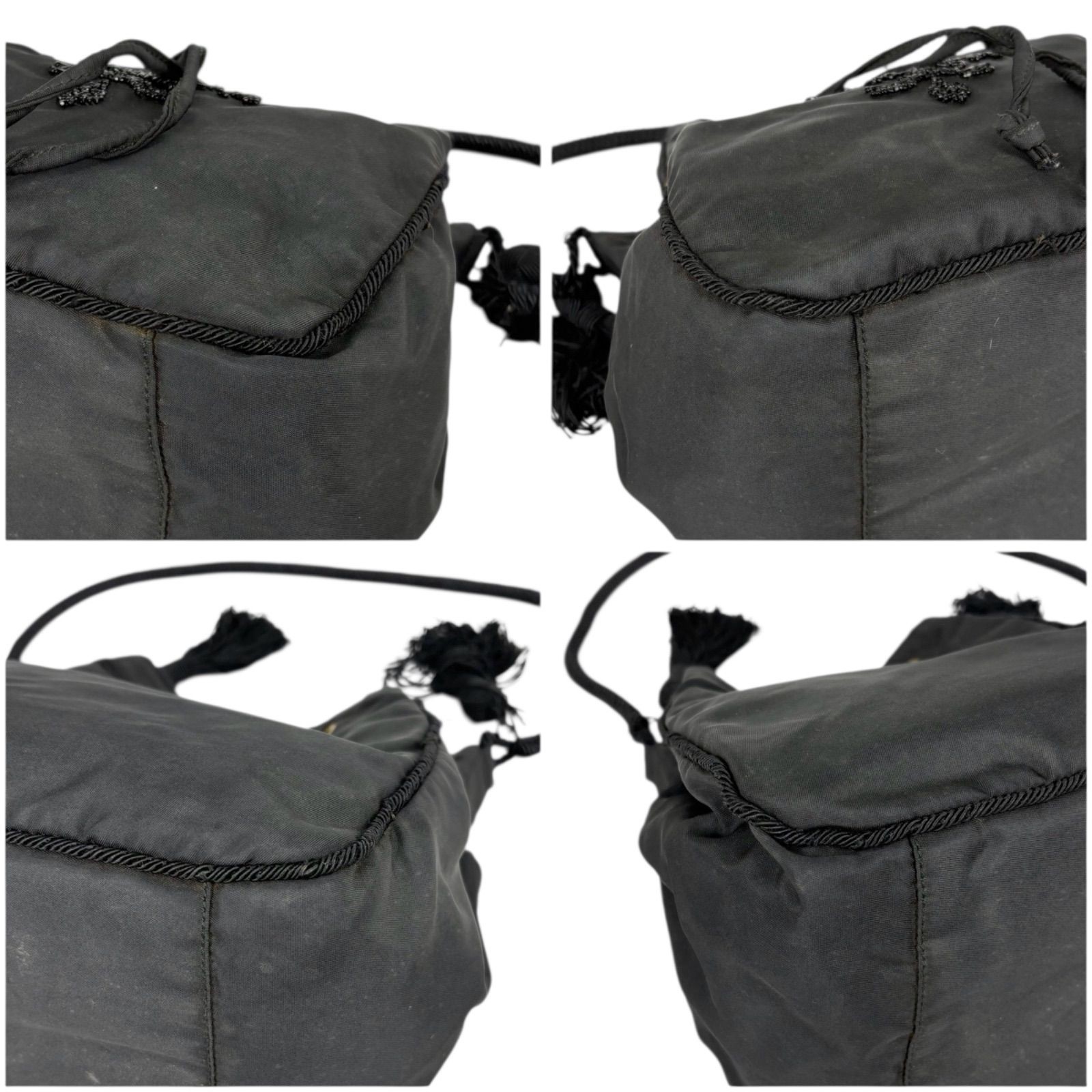 PRADA Tessuto Nylon Mini Drawstring Shoulder Bag … - image 7