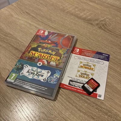 Pokemon Scarlet + The Hidden Treasure of Area Zero - Nintendo Switch Game