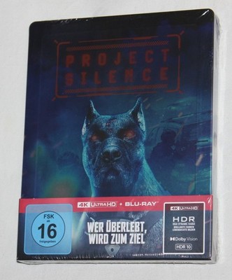 Steelbook 4K Ultra HD + Blu-ray: Project Silence
