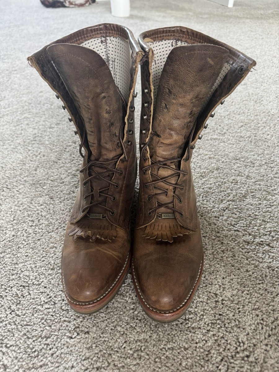 Double-H Boot Company DH9635 Men's Packer Western Boots Size 9.5