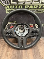 2024 BMW M3 M4 G80 G82 STEERING WHEEL W CARBON FIBER & PADDLE SHIFTERS OEM *#14*