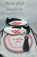 MEN'S Sz 9 ADIDAS COPA PURE 3 ELITE LACELESS FG SOCCER CLEATS WHITE IH0076