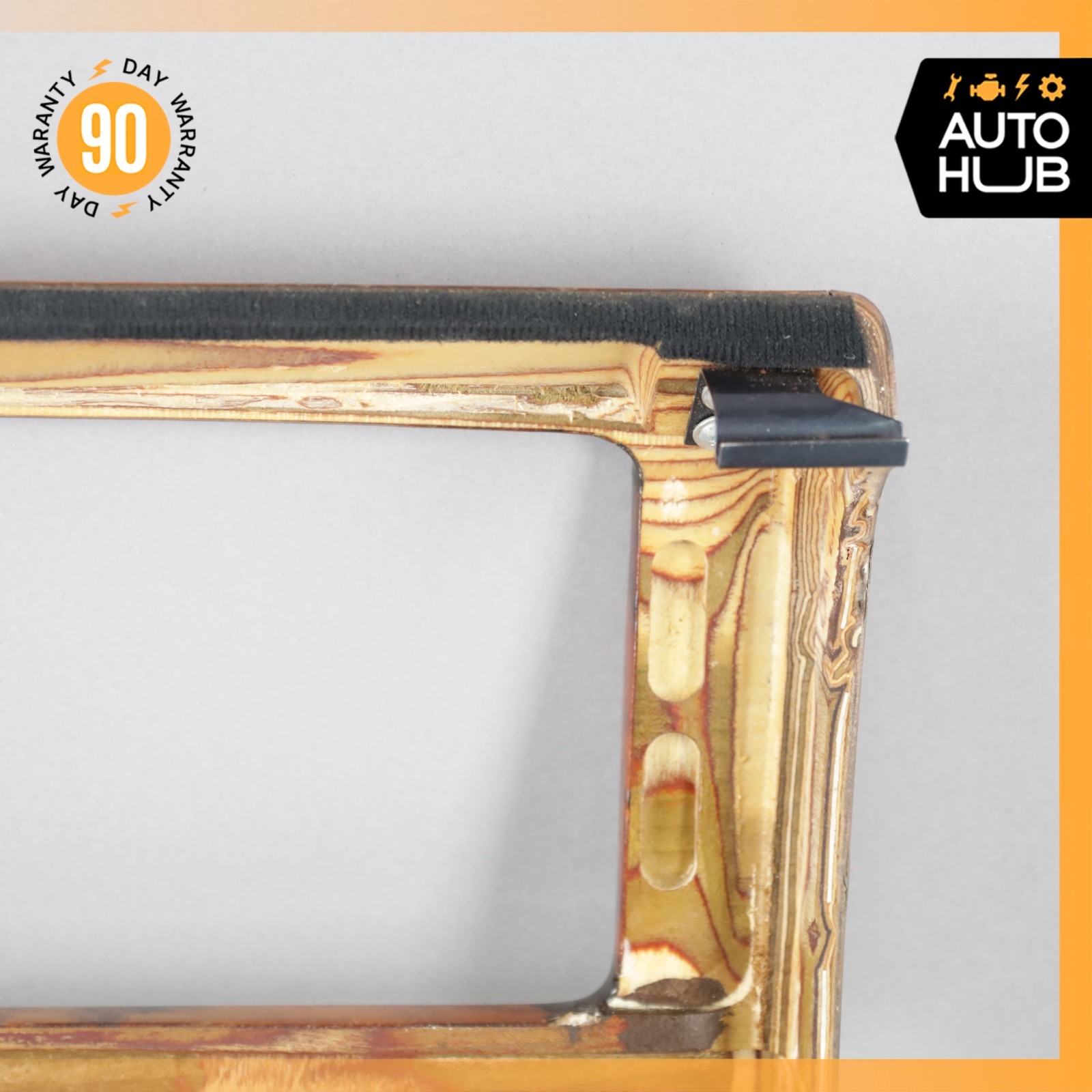 99-02 Rolls Royce Silver Seraph Center Console Climate Trim Panel Wood OEM