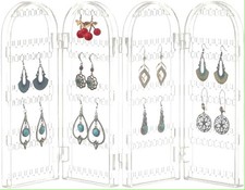 Clear Plastic Earring Display Holder