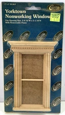Classics by Handley #75041 Yorktown Nonworking Window Dollhouse 1” Scale New