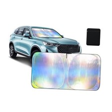 Laser Reflective Windshield Sun Shade Thickened UV-Blocking 57.1x31.5inches