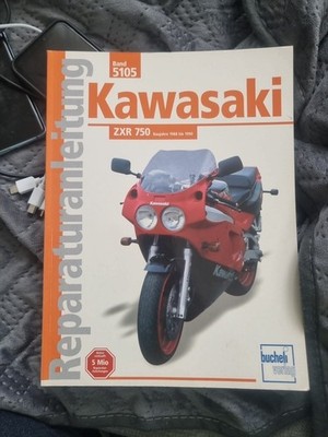 Reparaturanleitung / Handbuch - Kawasaki ZXR 750 - Baujahre 1988 bis 1990