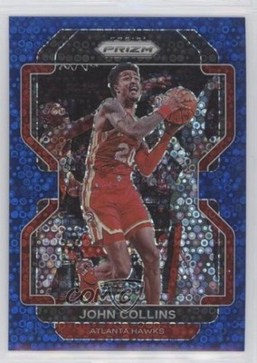 2021-22 Panini Prizm Fast Break Blue Prizm 89/150 John Collins #49 0s1o