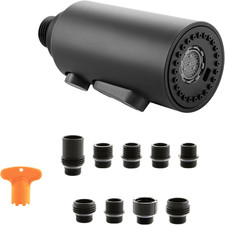 Pull down Kitchen Faucet Head Replacement, 3 Function Pull Out Sprayer Head Nozz