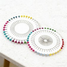 2PCS Sewing Needle Pin Wheels Craft Pin Wheel 40 Pins Ball Shaped Pin Heads Quil