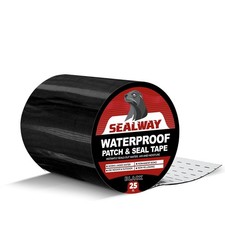 Black RV Roof Sealant Tape, 6" x 25' Waterproof Repair Seal Tape   Extra Thic...