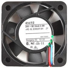414F/2 Cooling Fan Replacement for Ebmpapst 24V 33mA 0.8W 40x40x10mm
