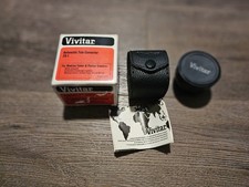 Vivitar Automatic Tele Converter 2X-1 And Case Box Instructions