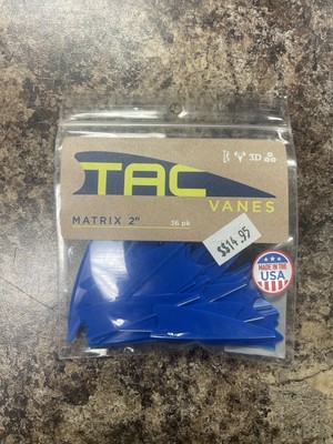 TAC VANES MATRIX  VANES BLUE 2 IN. 36 PK.