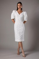 Coast Ivory Midi Dress Womens Occasion Dresses