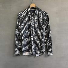 Men Benetti shirt multicolor cotton 38/M/46