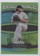 2020 Panini Prizm Brilliance Lime Green Prizm 97/125 Gerrit Cole #B-2 o7m