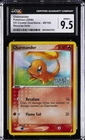 2006 POKEMON EX CRYSTAL GUARDIANS REVERSE HOLO #48 CHARMANDER CGC 9.5