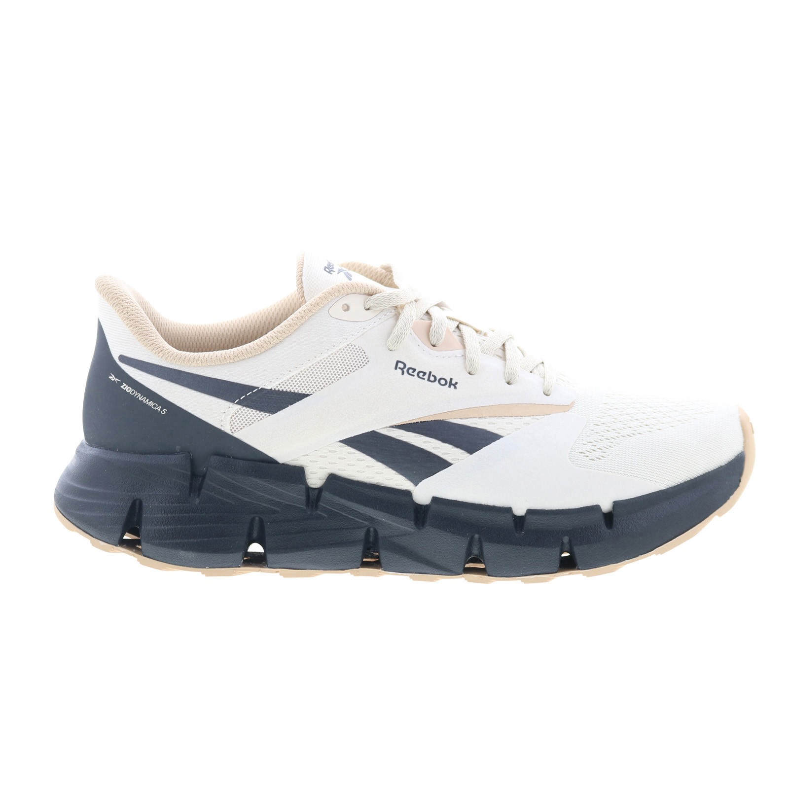 Reebok Zig Dynamica 5 100210038 Mens Beige Lifestyle Sneakers Shoes