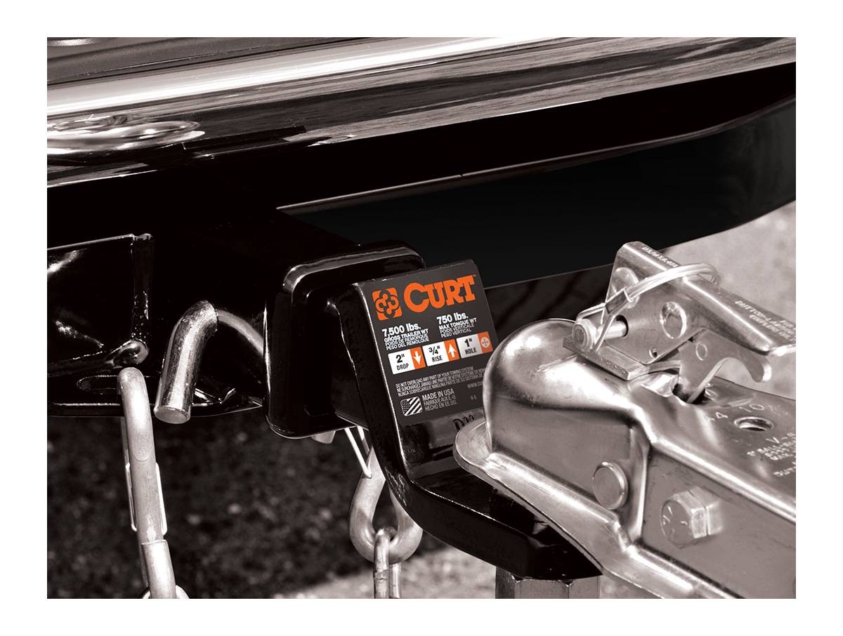 Curt Class 3 Trailer Hitch, 2" Receiver Fits Select Mitsubishi Endeavor