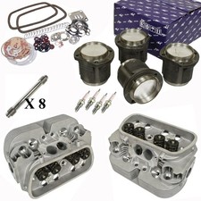 Vw Bug Engine Rebuild Kit 1914cc Air-cooled Top End Gtv-2 Heads Pistons