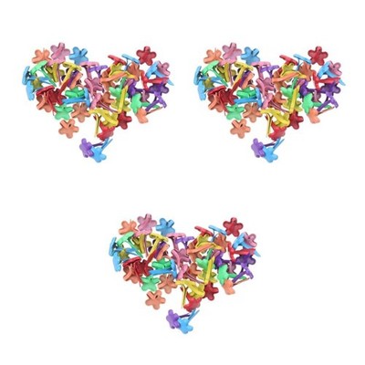 3 Count Doppelte Fußnägel Mini-brads Für Papierbastelarbeiten Papiernadeln