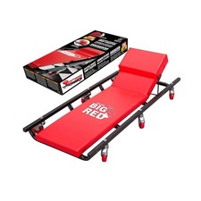 BIG RED TR6452 Torin Rolling Garage/Shop Creeper: 40" Padded Mechanic Cart wi...