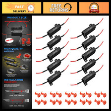 10Pcs 50W 6ohm Load Resistors for LED Turn Signal Fix - Blinker Error Code Solut