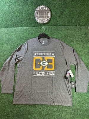 Men's NFL x Darius Rucker by Fanatics Green Bay Packers LS Shirt Sz 2XL