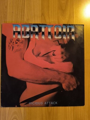 ABATTOIR - VICIOUS ATTACK  1.PRESS LP 1985   METALLICA,SLAYER,OVERKILL