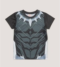 kids black panther t shirt for boys