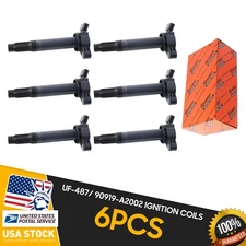6PCS high Quality Ignition Coils OE UF487/90919-A2002 Brand new Replacement part