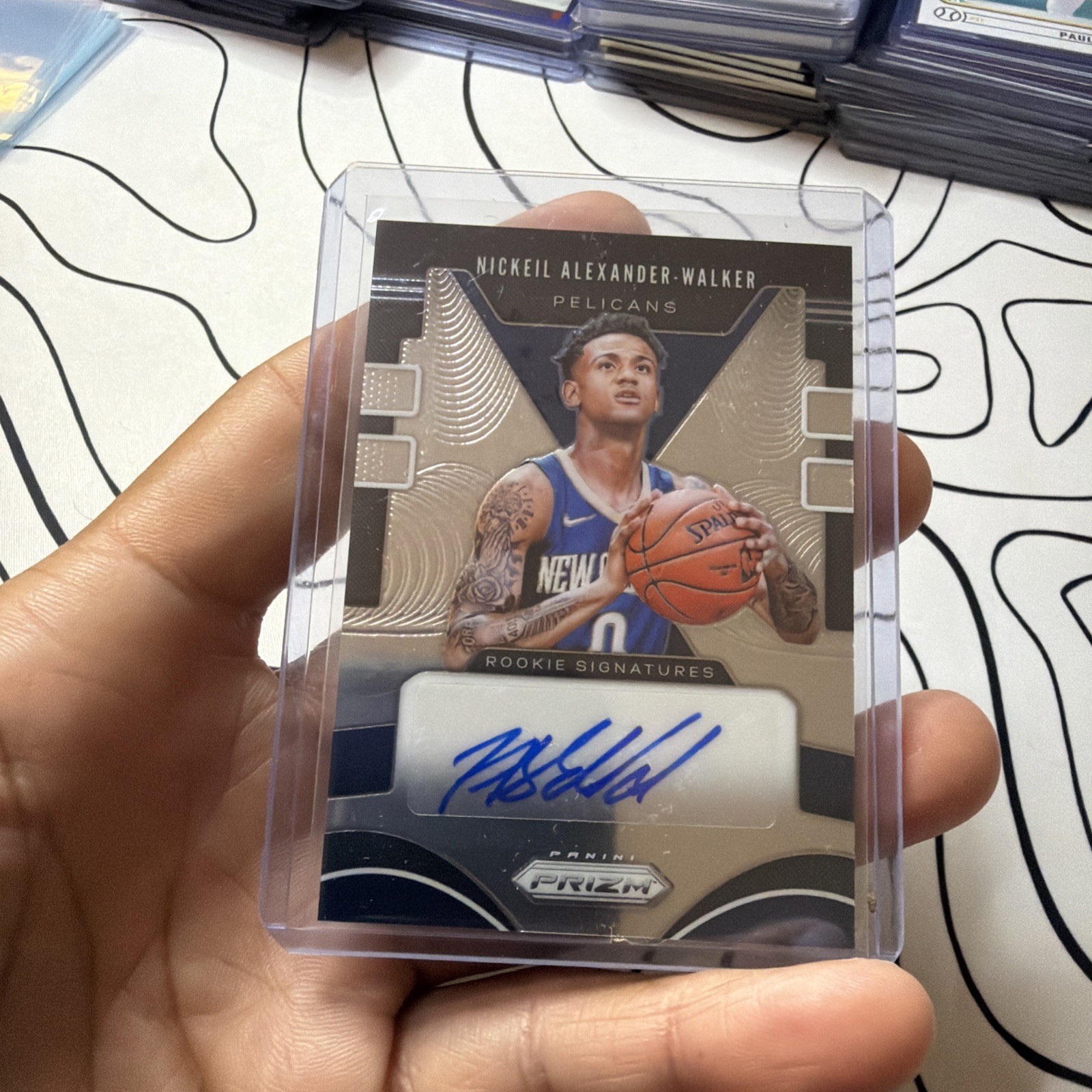 2019-20 Panini Prizm - Rookie Signature Nickeil Alexander-Walker #RS-NAW (AU RC)