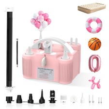 Electric Balloon Pump 4-in-1 Air Pump Portable Electric Balloon Blower Machin...