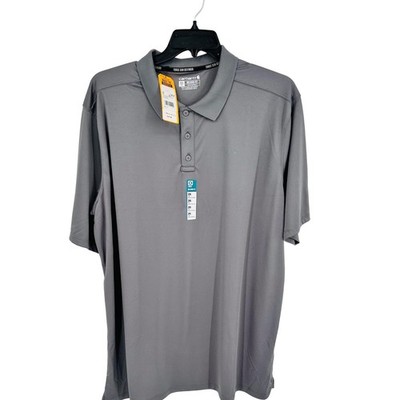 Carhartt Force Sun Defender Relaxed Fit Polo Shirt Gray 2XL Tall