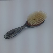 Vintage Hair Brush Silver Vanity Dresser Collectible Decor