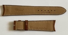 Bracelet De Montre Chopard En Cuir Violet 19 Mm - Boucle Déployante 19x16 - Neuf Sans étiquette