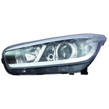 Halogen Scheinwerfer Frontscheinwerfer links H7/ H7 schwarz für KIA Cee'D