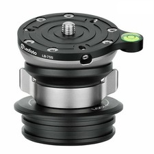 Leofoto 81mm Quick Adjust Leveling Base for 75mm Tripod Bowls LB-75S 