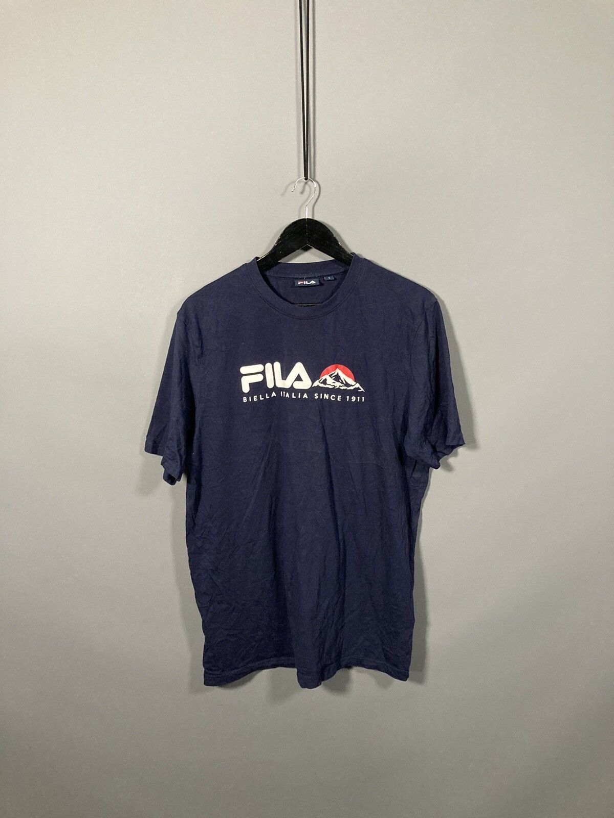T Shirt FILA Taglia Large Navy Ottime condizioni Uomo