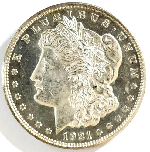 1921-S Rare Date Morgan Dollar Ch / Gem BU PL  Frosty Proof-like No Reserve