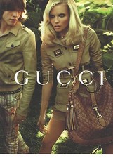 PUBLICITE ADVERTISING 2012   GUCCI sac besace cabas                       130612