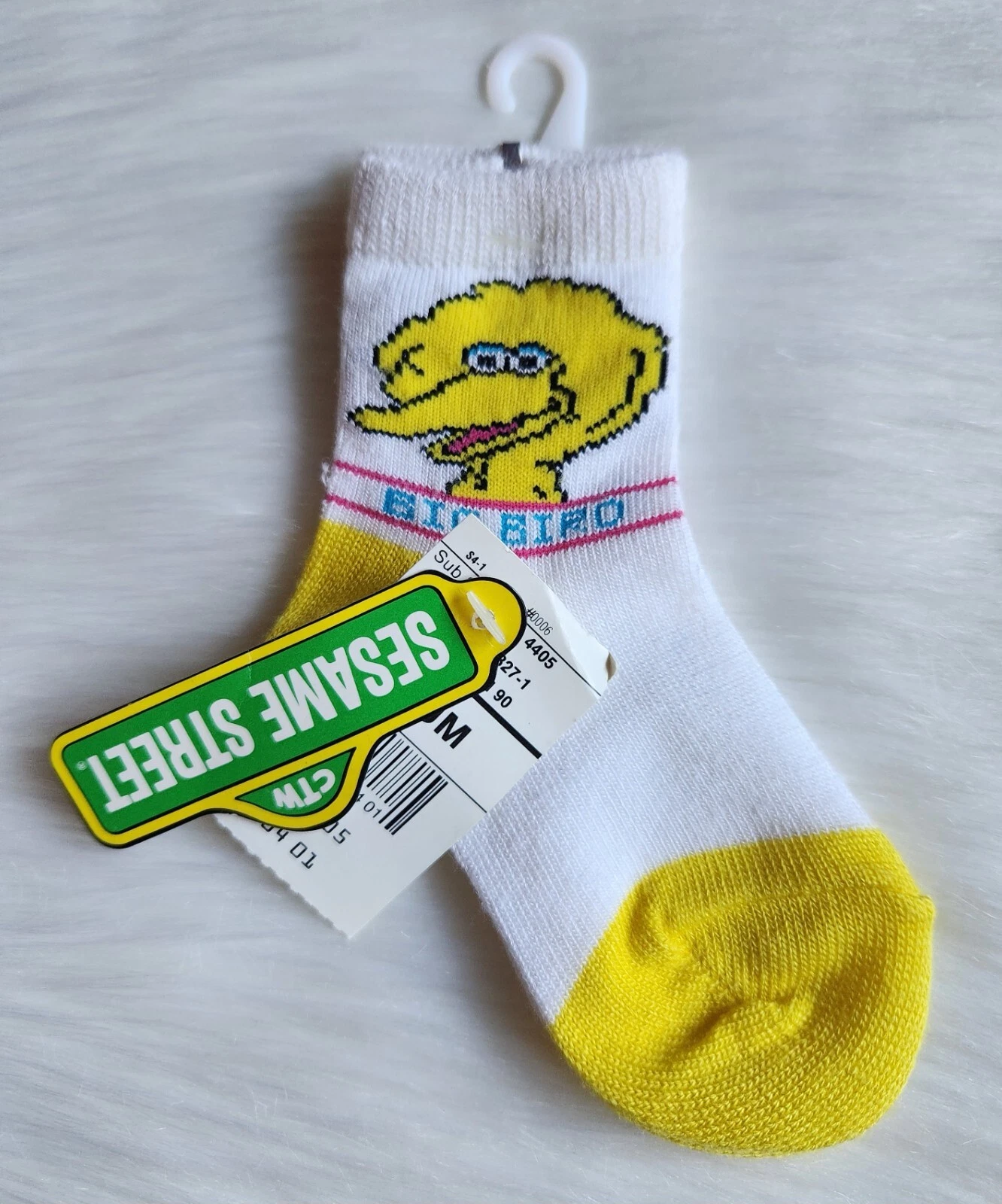 Vintage New With Tags Sesame Street Big Bird Infant Socks Size Medium
Opens in a new window or tab