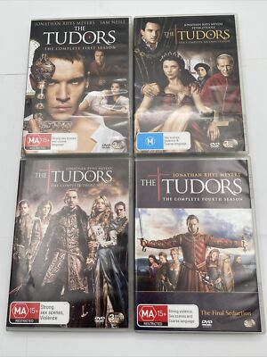 The Tudors The Complete Series Season 1 2 3 4 DVD Box Set PAL