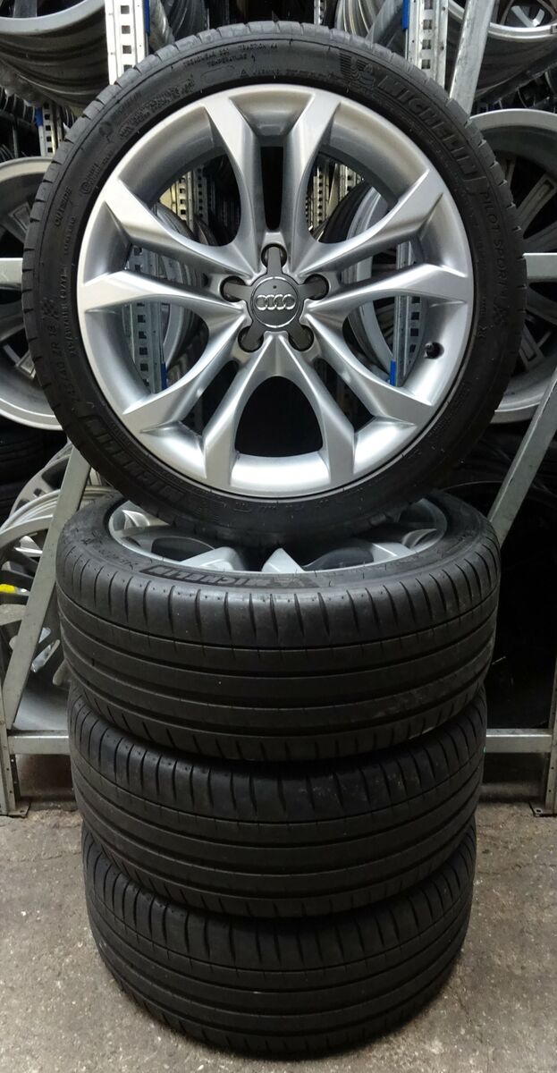 4 Original Audi Summer Wheels 245/40 R18 97Y Audi A5 S5 B8 4 Original Audi Summer Wheels 245/40 R18 97Y Audi A5 S5 B8