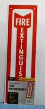 Cosco Glow In The Dark Fire Extinguisher Sign   (098063)  FS