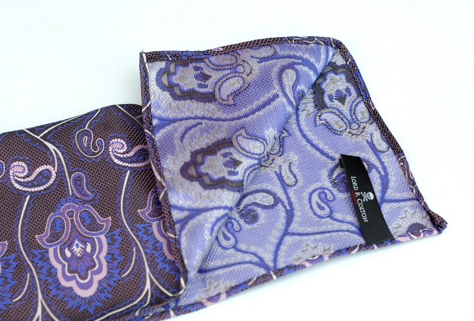Lord R Colton Masterworks Pocket Square - Trindade Charcoal Silk - $75 New - Image 2 of 3