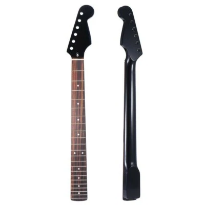 CUBEPLUG Maple Electric Guitar Neck For 22 Frets Matte Black Ku